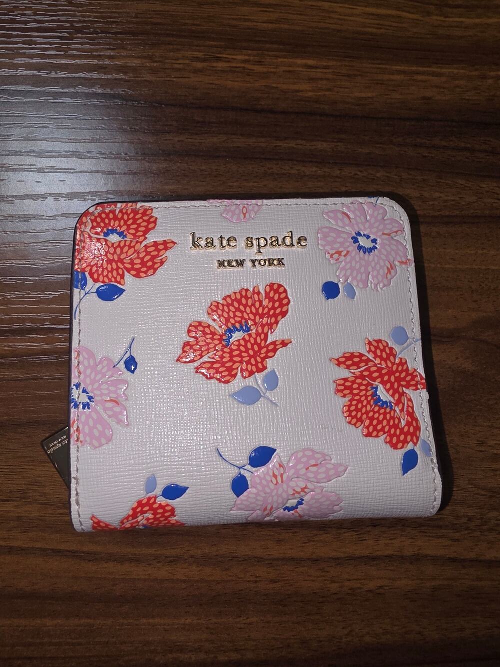 Kate Spade Morgan Dotty Floral Compact Wallet